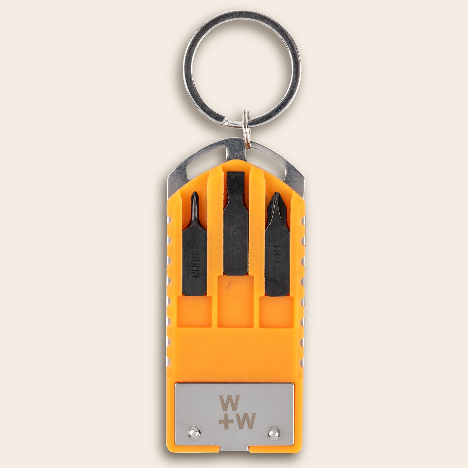 Screwdriver Keychain - Orange