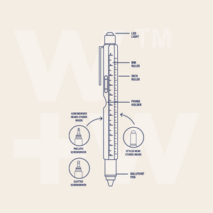 6-in-1 Multi-Function Pen