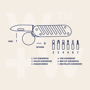 Screwdriver Keychain